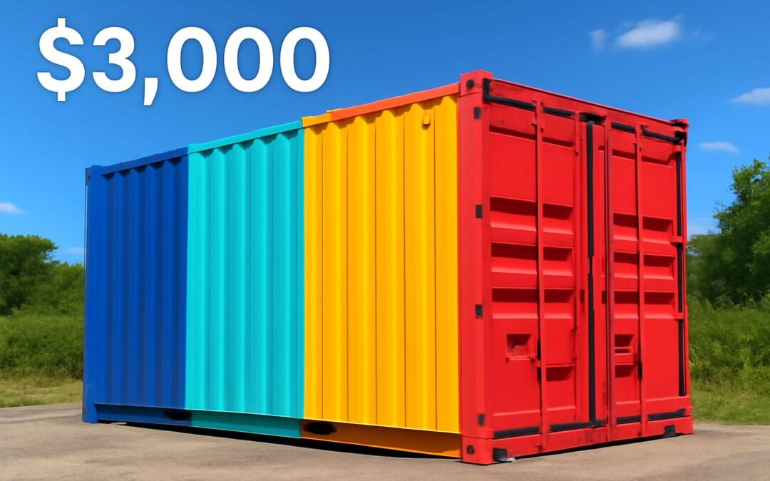 Affordable Shipping Containers for Sale Under $3,000: Quality Storage Solutions on a Budget