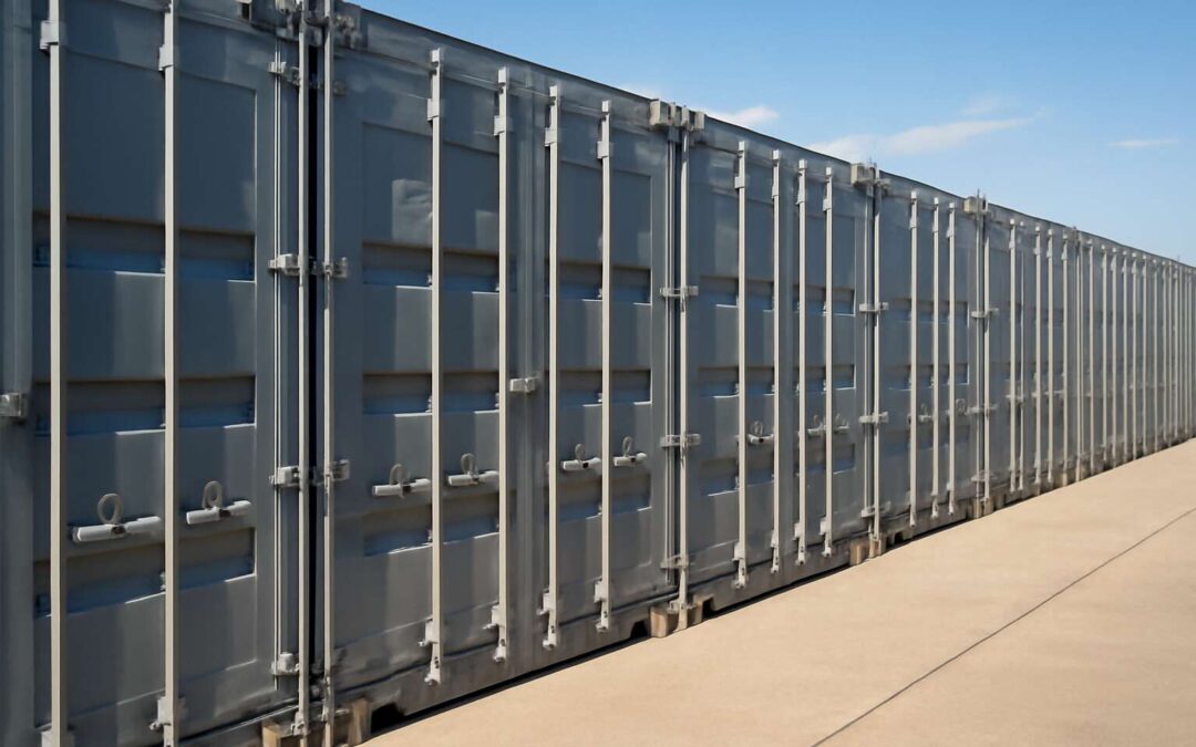 Maximize access and efficiency with shipping containers with multiple doors.