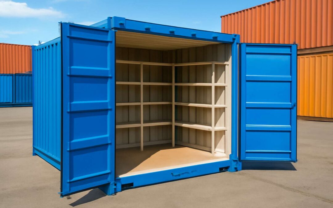 Grab shipping containers with side doors for sale – durable, secure, ready for use.